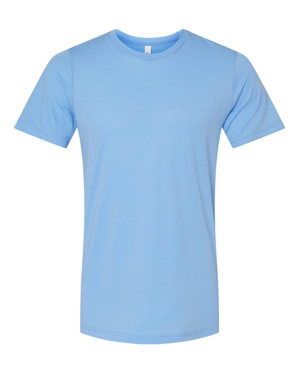 BELLA+CANVAS ® Unisex Triblend Short Sleeve Tee. BC3413 - Solid Blue Triblend