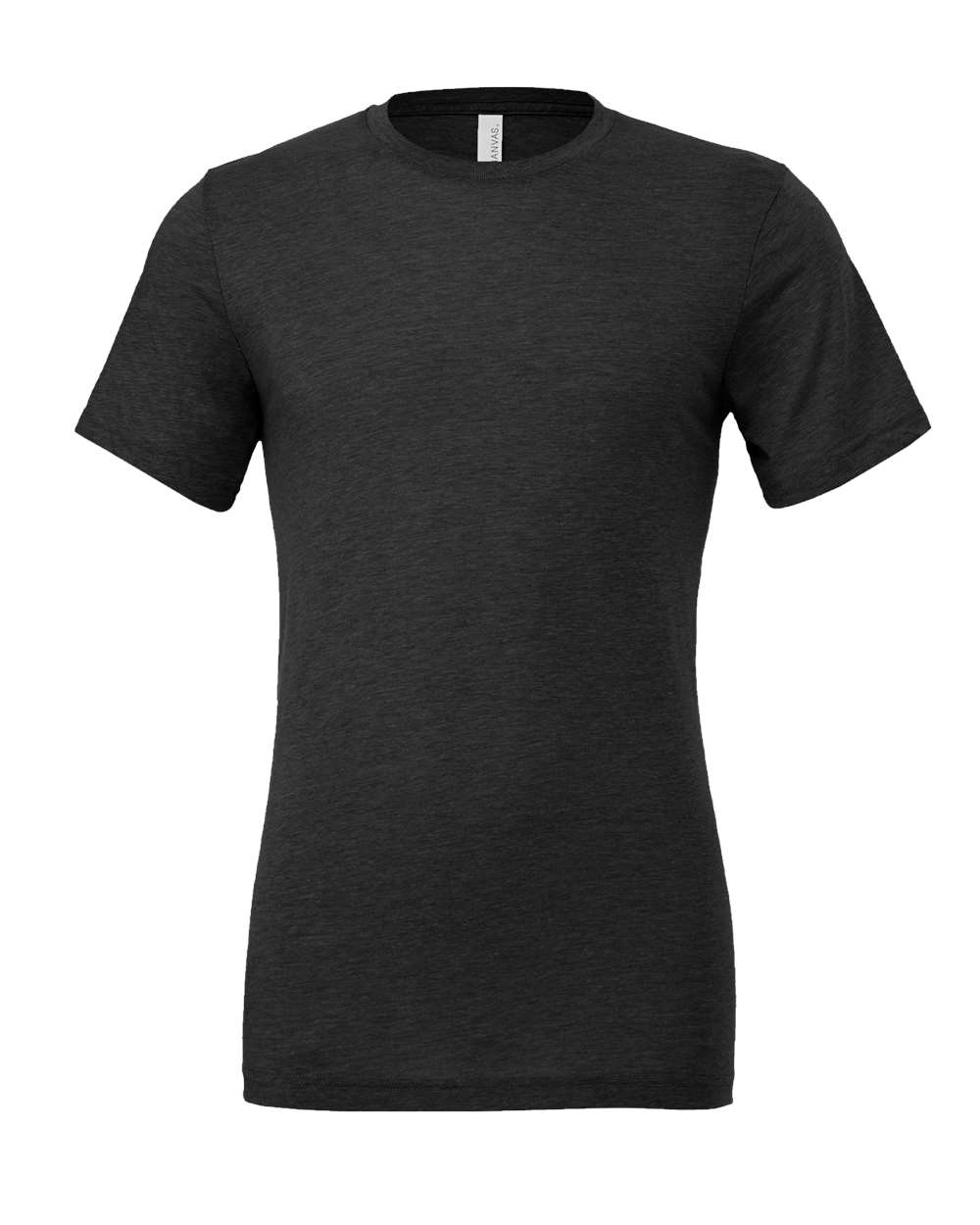 BELLA+CANVAS ® Unisex Triblend Short Sleeve Tee. BC3413 - Solid Dark Grey Triblend