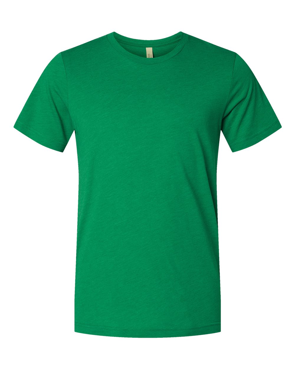 BELLA+CANVAS ® Unisex Triblend Short Sleeve Tee. BC3413 - Solid Kelly Triblend