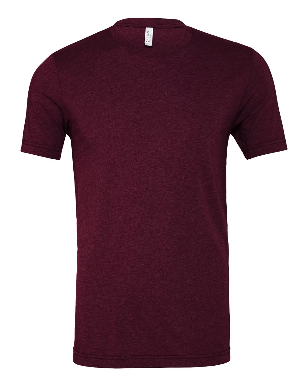 BELLA+CANVAS ® Unisex Triblend Short Sleeve Tee. BC3413 - Solid Maroon Triblend