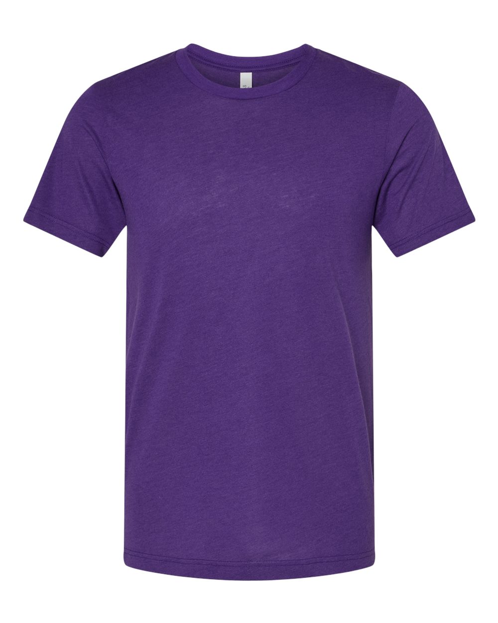 BELLA+CANVAS ® Unisex Triblend Short Sleeve Tee. BC3413 - Solid Team Purple Triblend