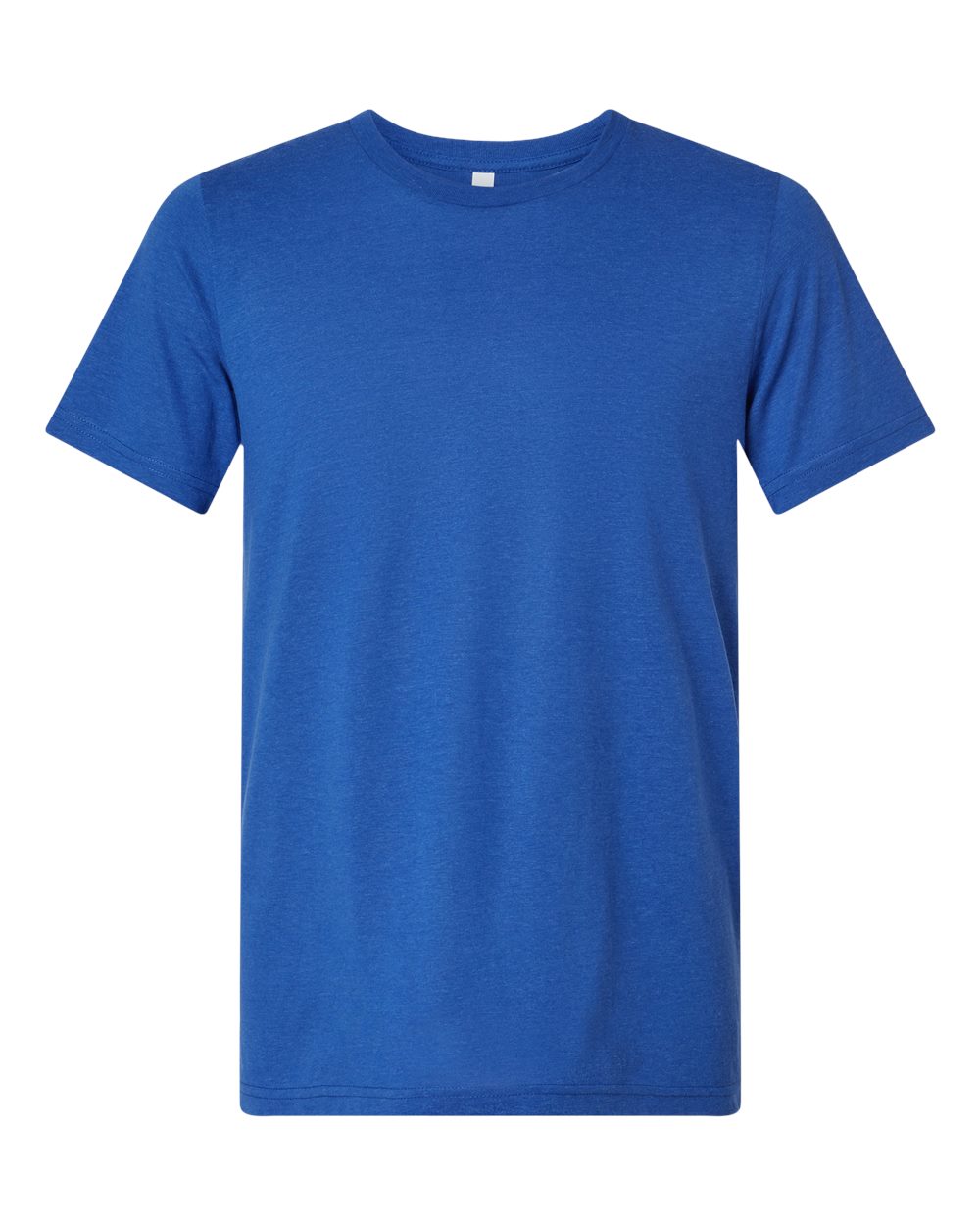 BELLA+CANVAS ® Unisex Triblend Short Sleeve Tee. BC3413 - Solid True Royal Triblend