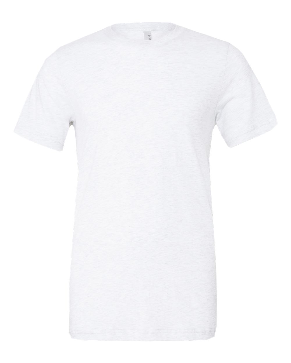 BELLA+CANVAS ® Unisex Triblend Short Sleeve Tee. BC3413 - Solid White Triblend