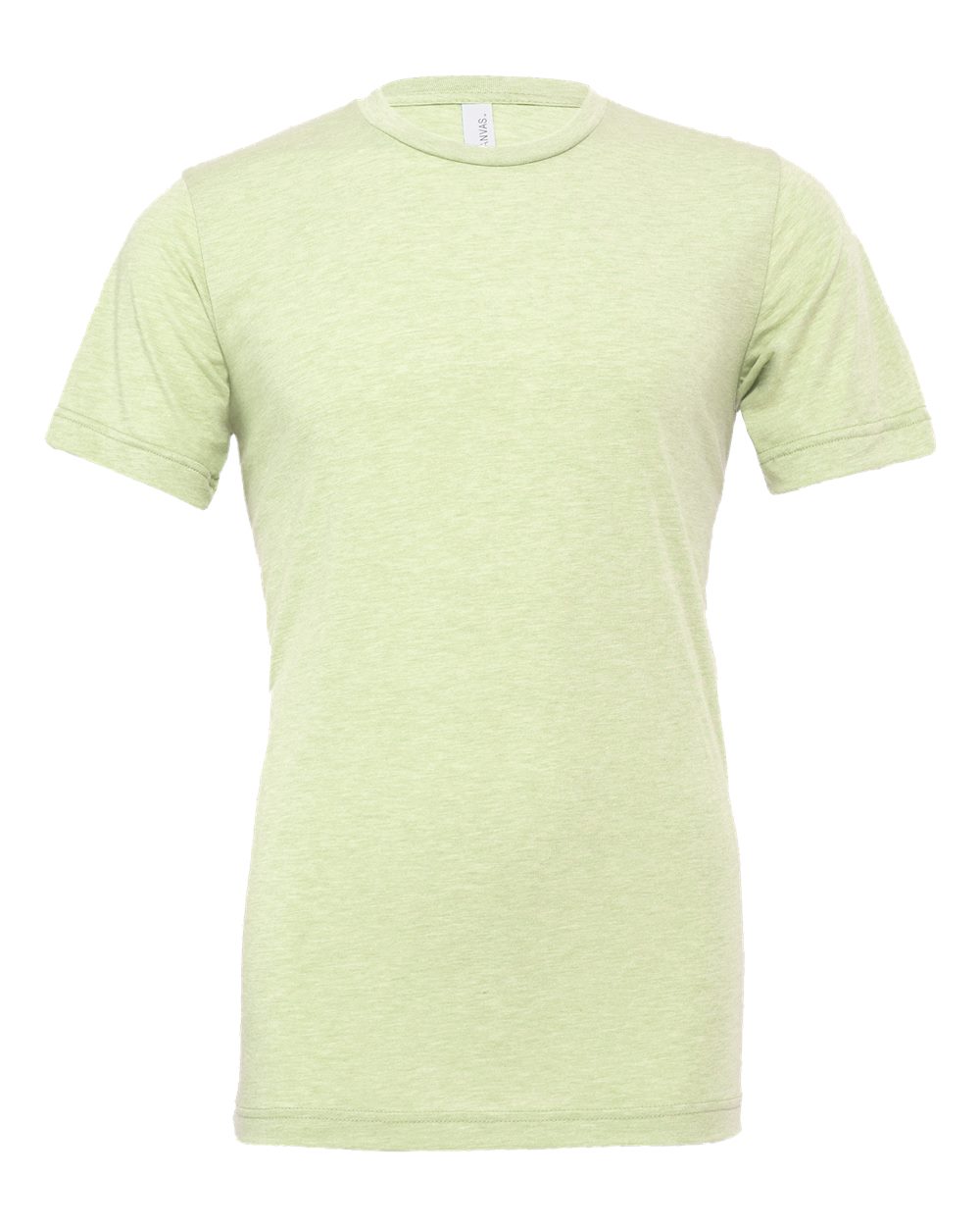 BELLA+CANVAS ® Unisex Triblend Short Sleeve Tee. BC3413 - Spring Green Triblend