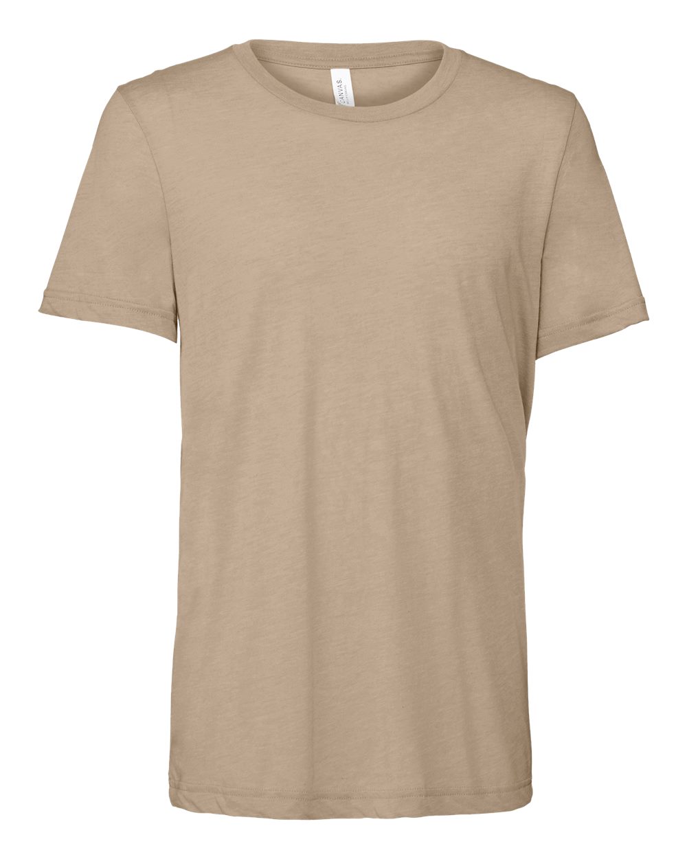 BELLA+CANVAS ® Unisex Triblend Short Sleeve Tee. BC3413 - Tan Triblend