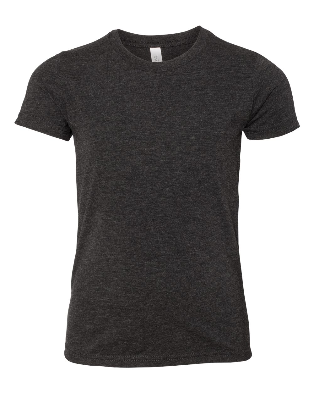 BELLA+CANVAS ® Youth Triblend Short Sleeve Tee. BC3413Y - Charcoal Black Triblend