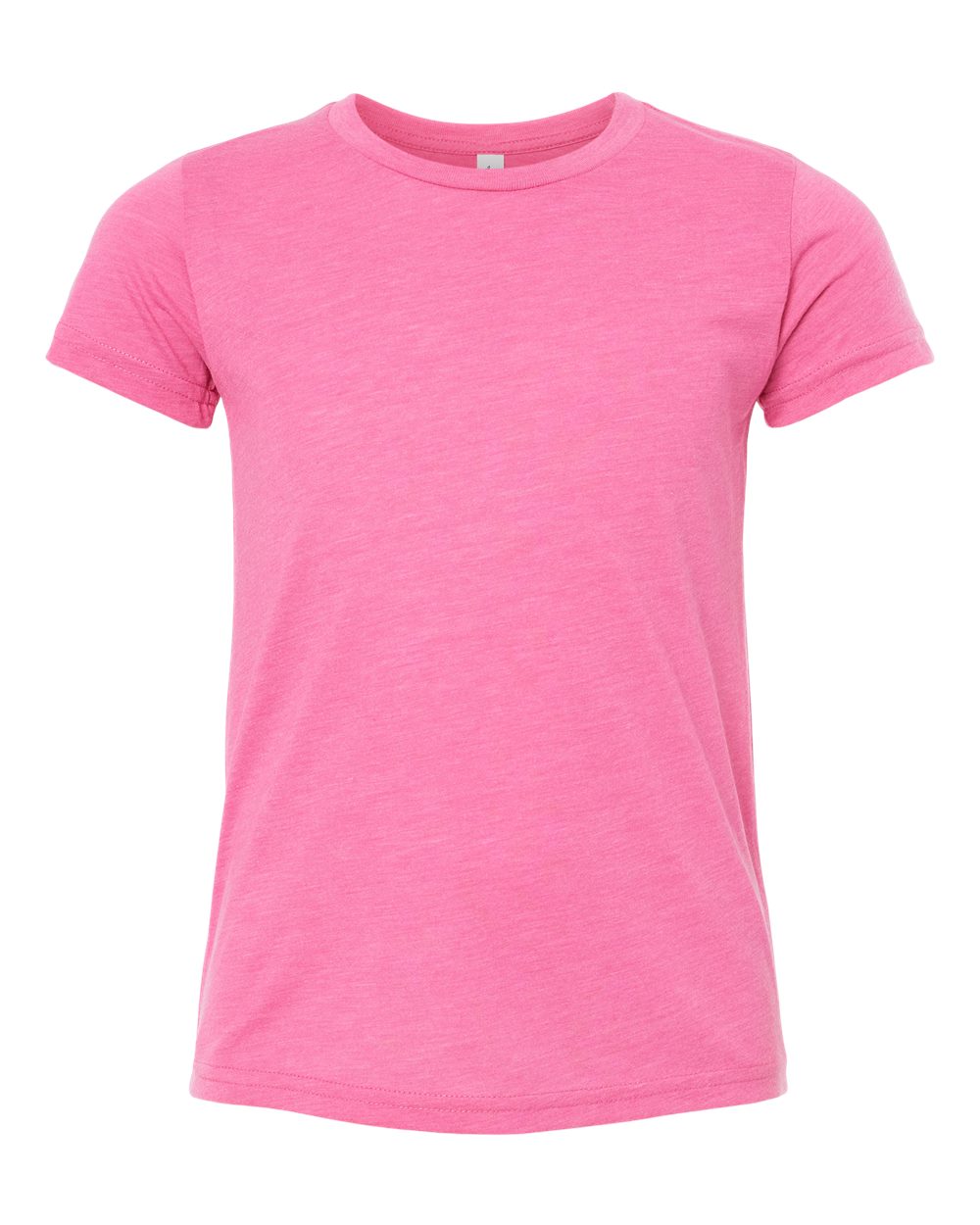 BELLA+CANVAS ® Youth Triblend Short Sleeve Tee. BC3413Y - Charity Pink Triblend