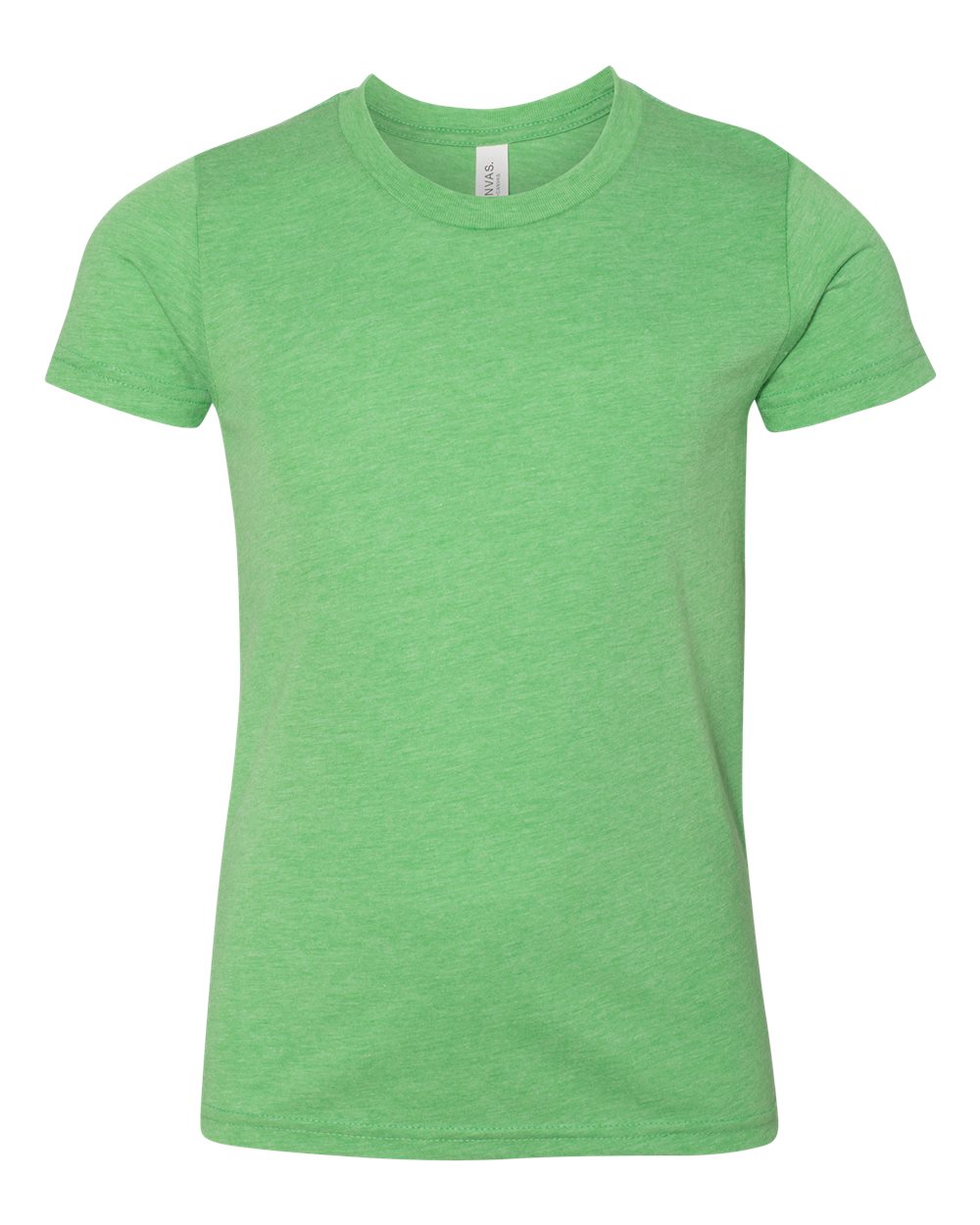 BELLA+CANVAS ® Youth Triblend Short Sleeve Tee. BC3413Y - Green Triblend
