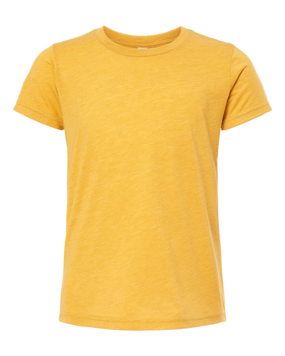 BELLA+CANVAS ® Youth Triblend Short Sleeve Tee. BC3413Y - Mustard Triblend