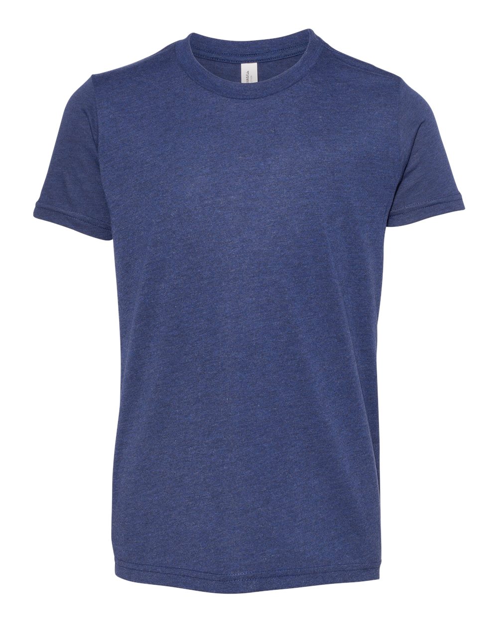 BELLA+CANVAS ® Youth Triblend Short Sleeve Tee. BC3413Y - Navy Triblend
