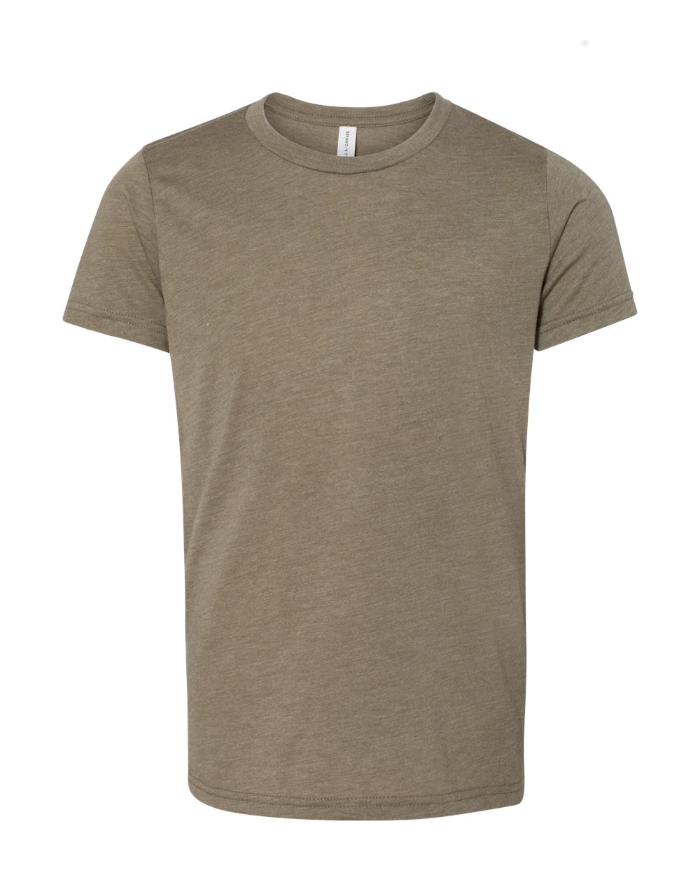 BELLA+CANVAS ® Youth Triblend Short Sleeve Tee. BC3413Y - Olive Triblend