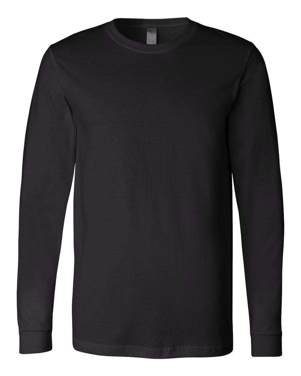 BELLA+CANVAS ® Unisex Jersey Long Sleeve Tee. BC3501 - Black