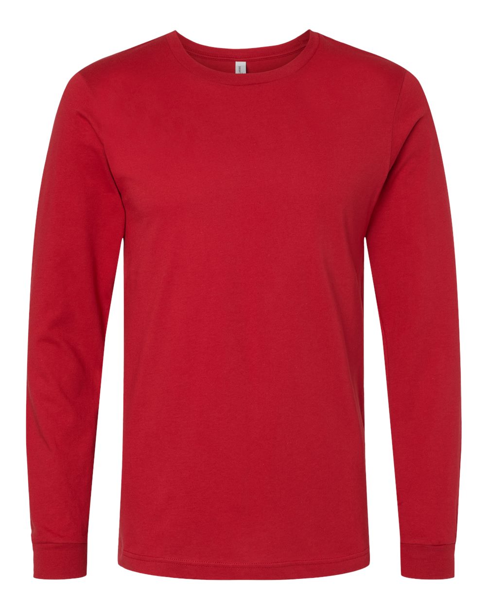 BELLA+CANVAS ® Unisex Jersey Long Sleeve Tee. BC3501 - Canvas Red