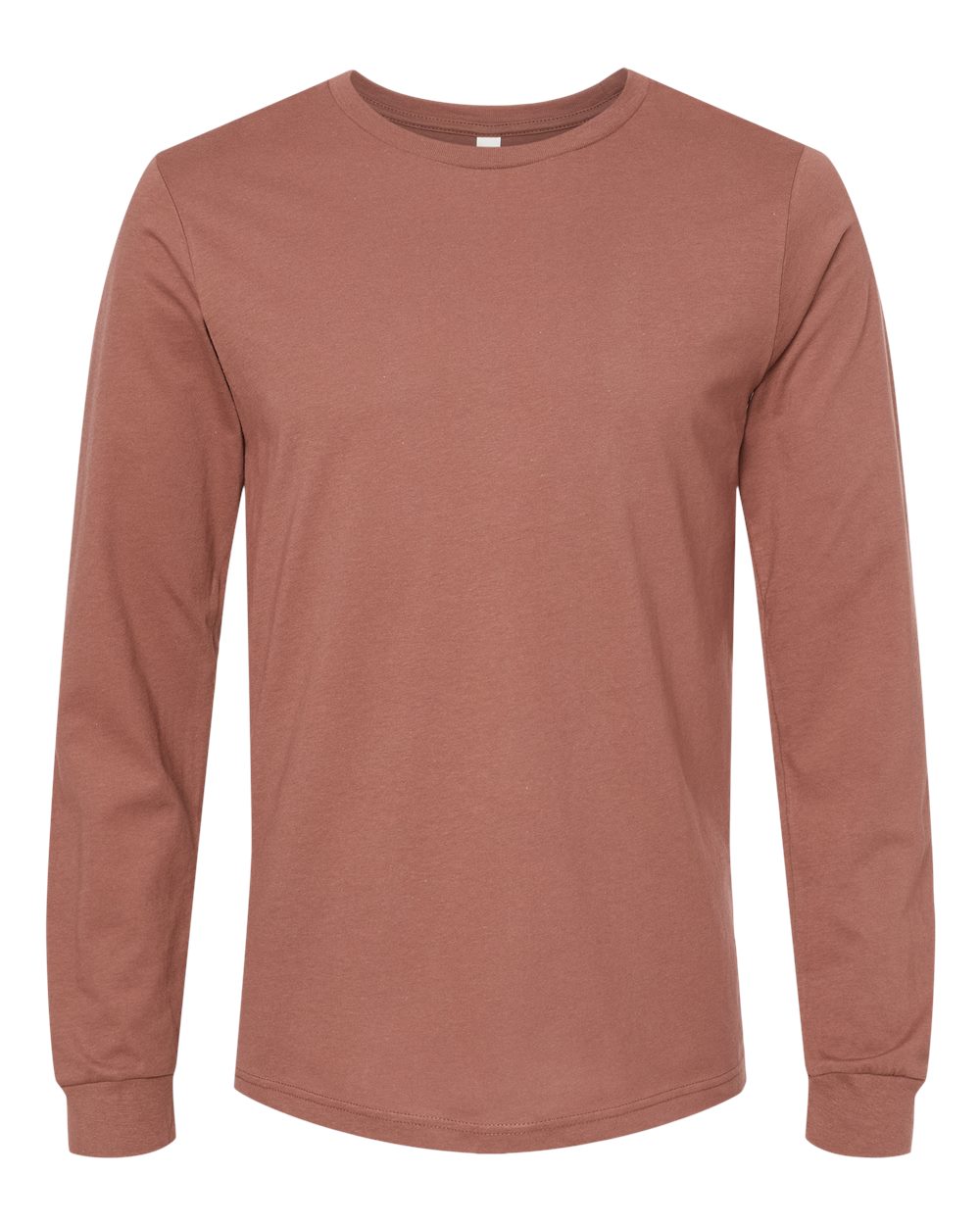 BELLA+CANVAS ® Unisex Jersey Long Sleeve Tee. BC3501 - Chestnut