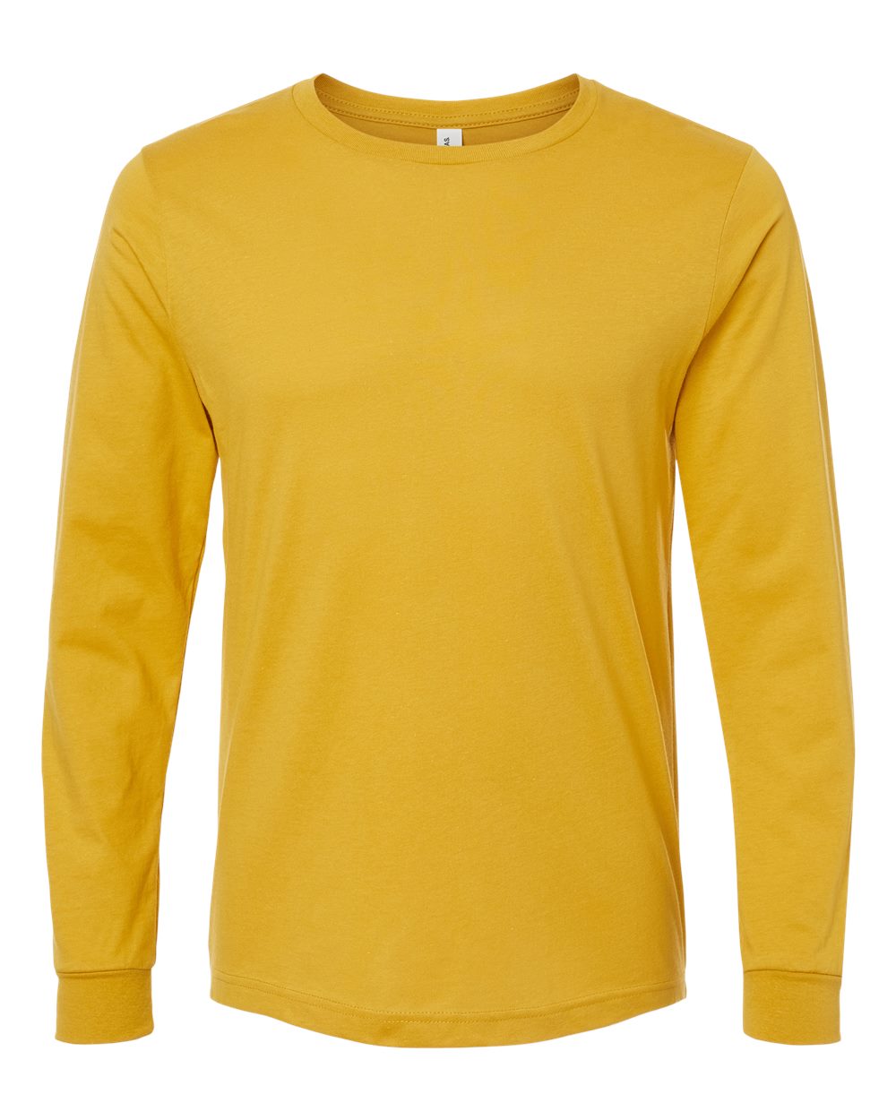 BELLA+CANVAS ® Unisex Jersey Long Sleeve Tee. BC3501 - Mustard
