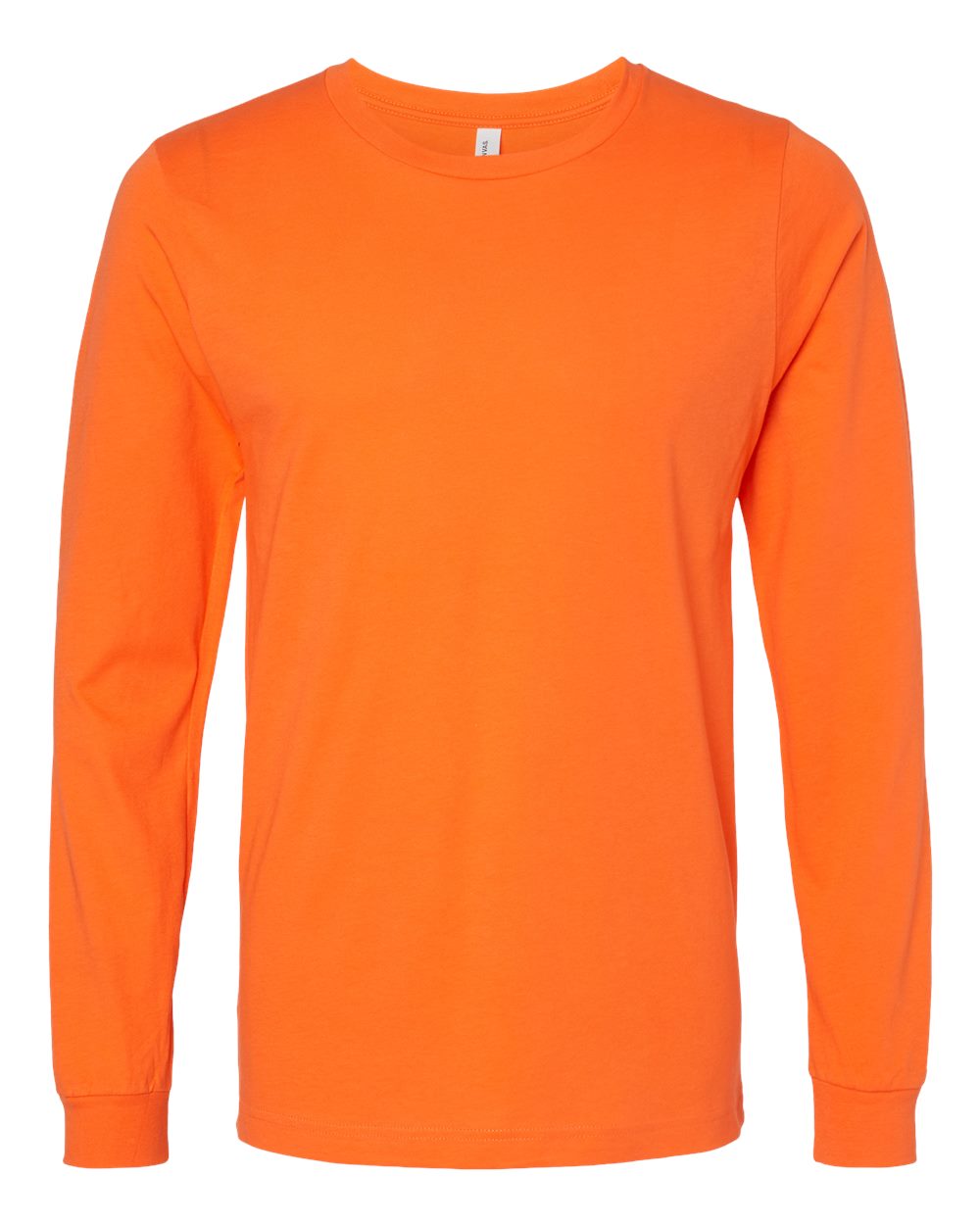 BELLA+CANVAS ® Unisex Jersey Long Sleeve Tee. BC3501 - Orange