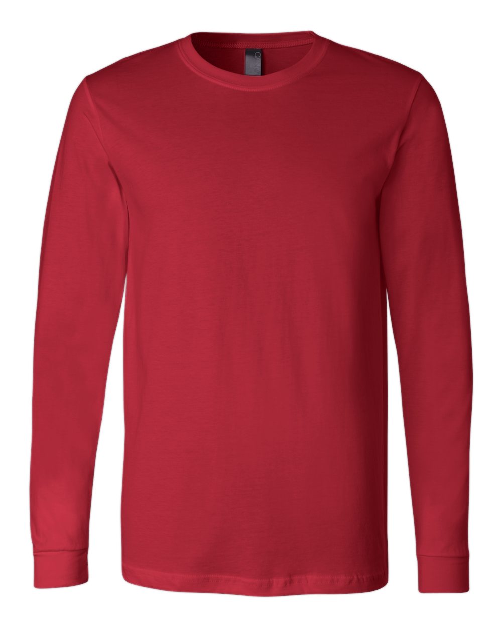 BELLA+CANVAS ® Unisex Jersey Long Sleeve Tee. BC3501 - Red