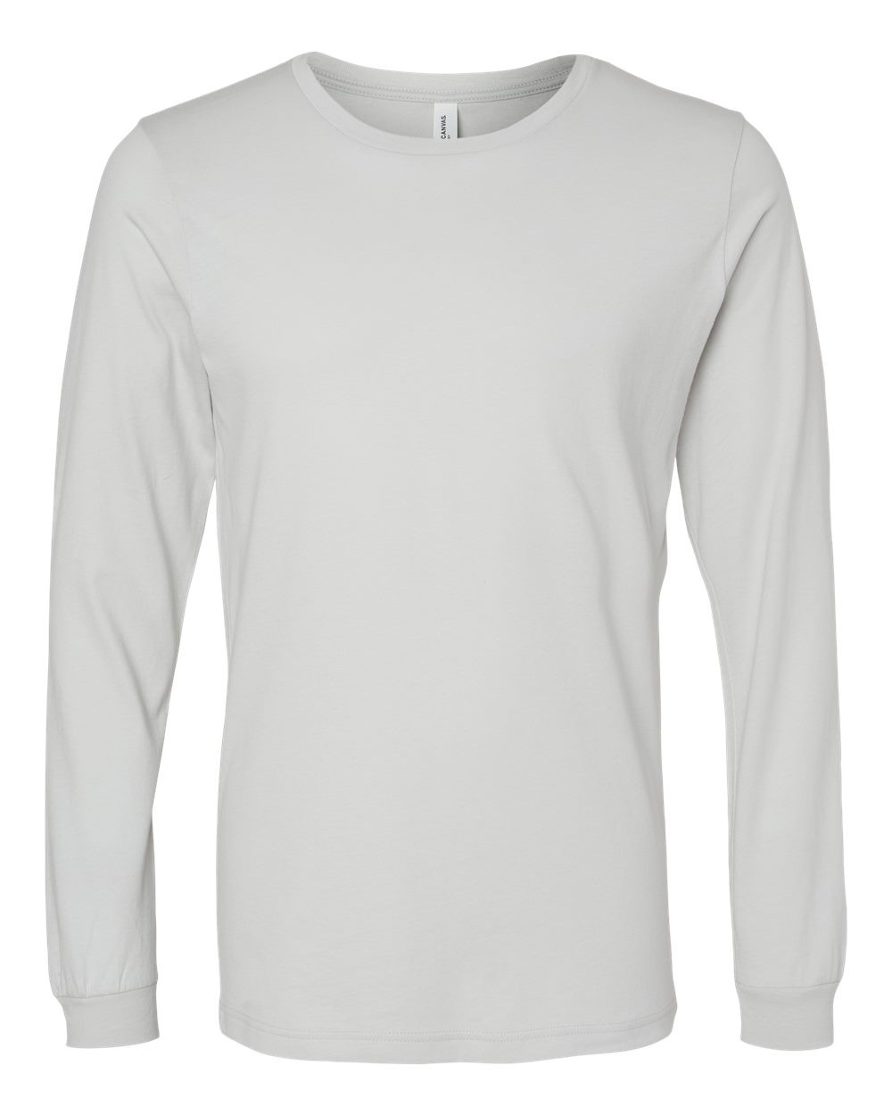BELLA+CANVAS ® Unisex Jersey Long Sleeve Tee. BC3501 - Silver