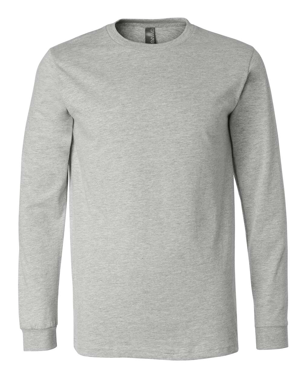BELLA+CANVAS® Unisex Heather CVC Long Sleeve Tee BC3501CVC - Athletic Heather