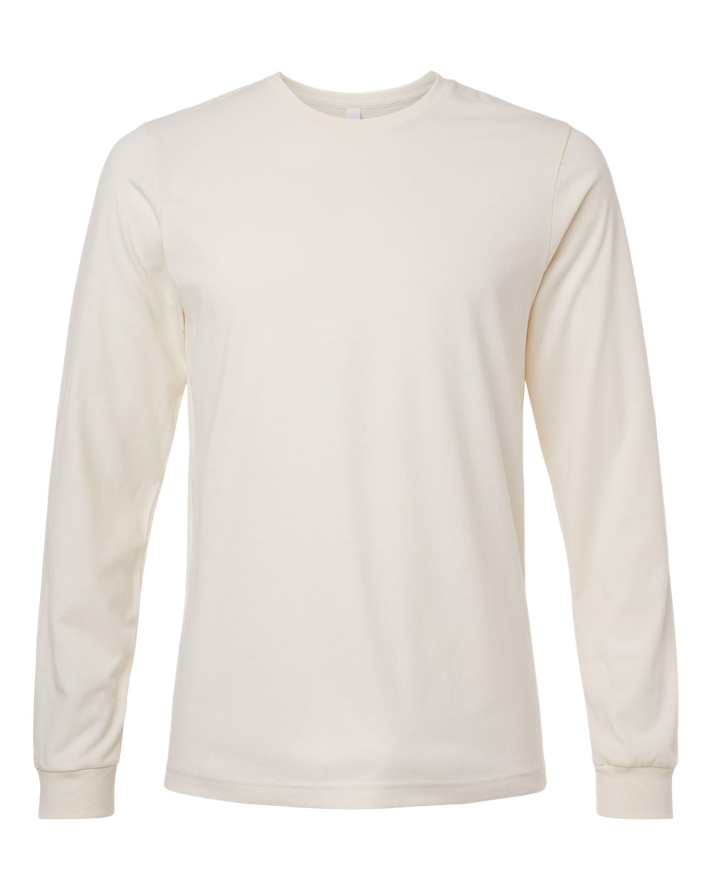 BELLA+CANVAS® Unisex Heather CVC Long Sleeve Tee BC3501CVC - Heather Natural