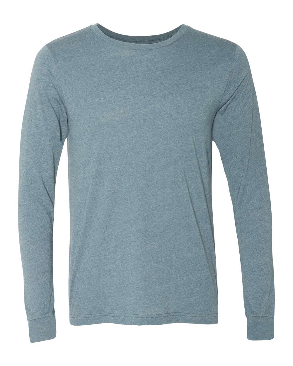 BELLA+CANVAS® Unisex Heather CVC Long Sleeve Tee BC3501CVC - Heather Slate