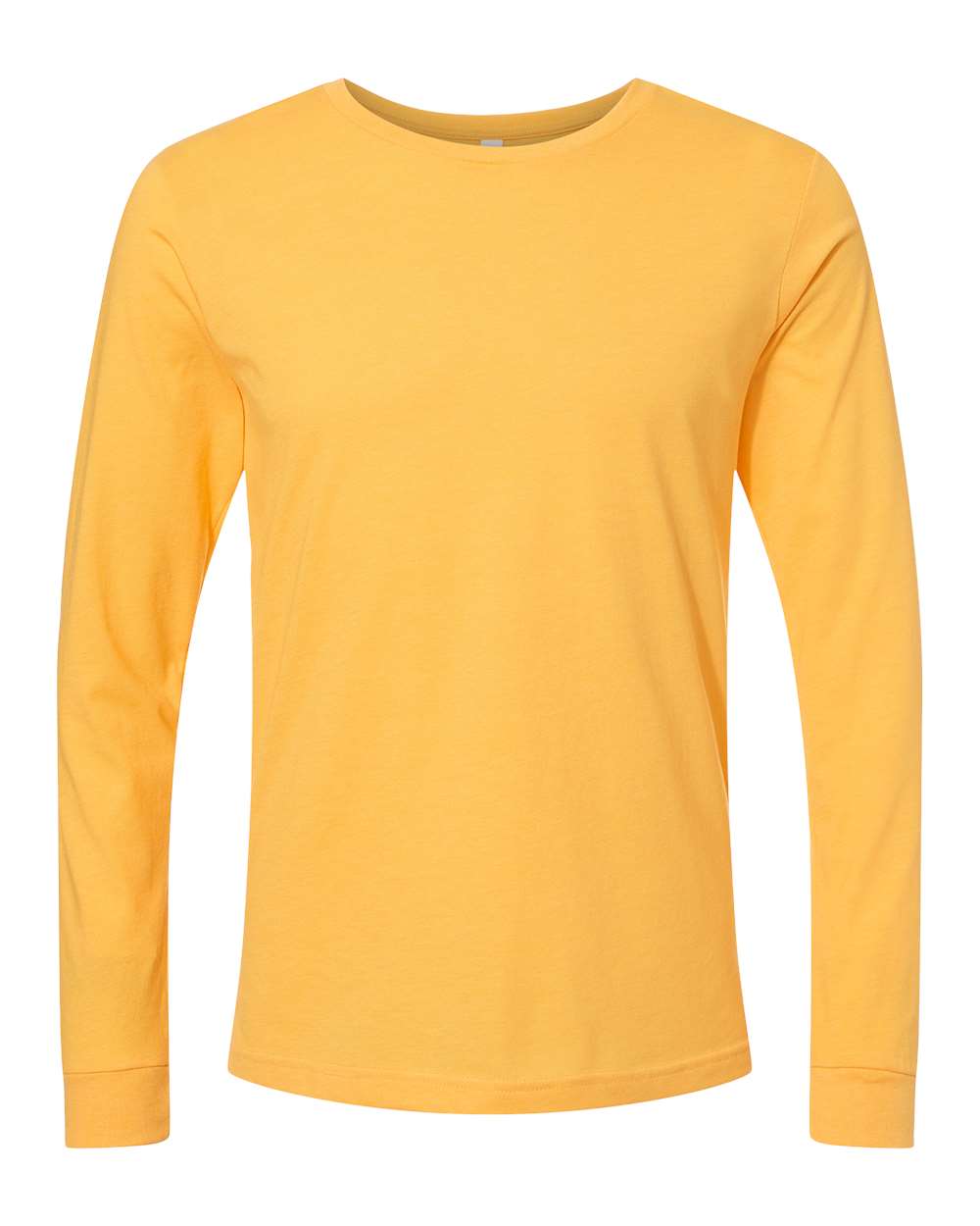 BELLA+CANVAS® Unisex Heather CVC Long Sleeve Tee BC3501CVC - Heather Yellow Gold