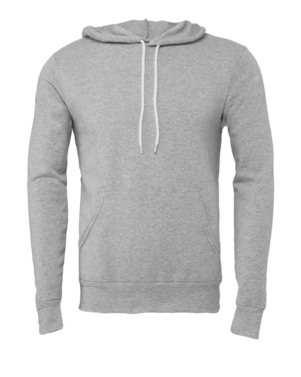 BELLA+CANVAS ® Unisex Sponge Fleece Pullover Hoodie. BC3719 - Athletic Heather