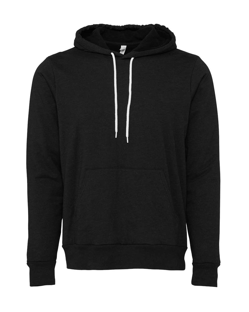 BELLA+CANVAS ® Unisex Sponge Fleece Pullover Hoodie. BC3719 - Black Heather