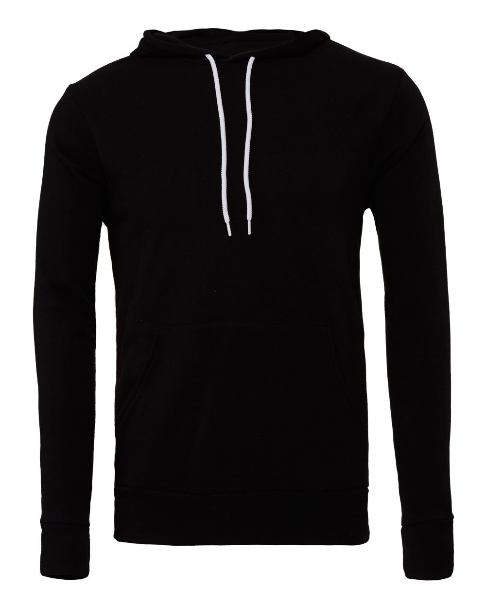 BELLA+CANVAS ® Unisex Sponge Fleece Pullover Hoodie. BC3719 - Black