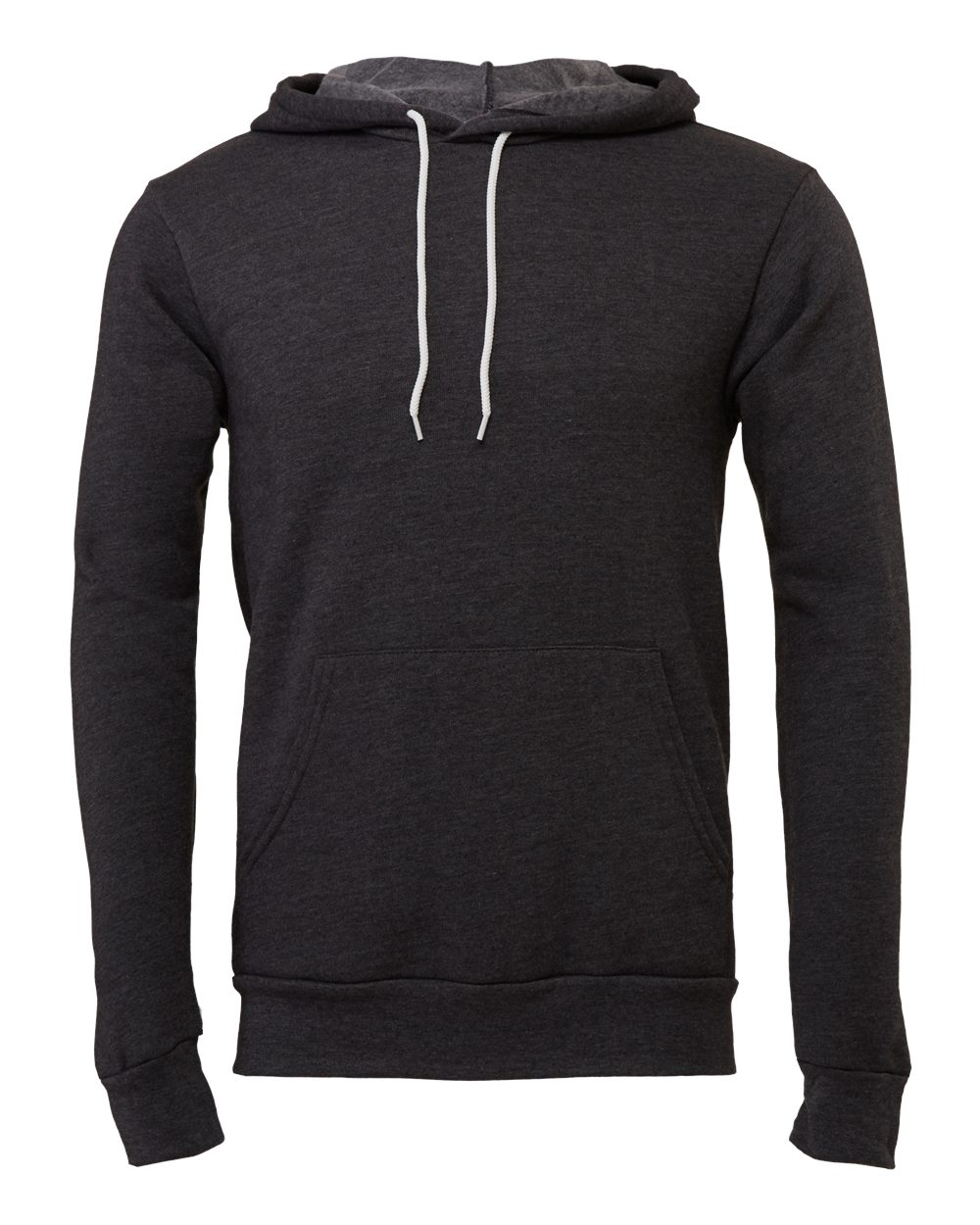 BELLA+CANVAS ® Unisex Sponge Fleece Pullover Hoodie. BC3719 - Dark Grey Heather