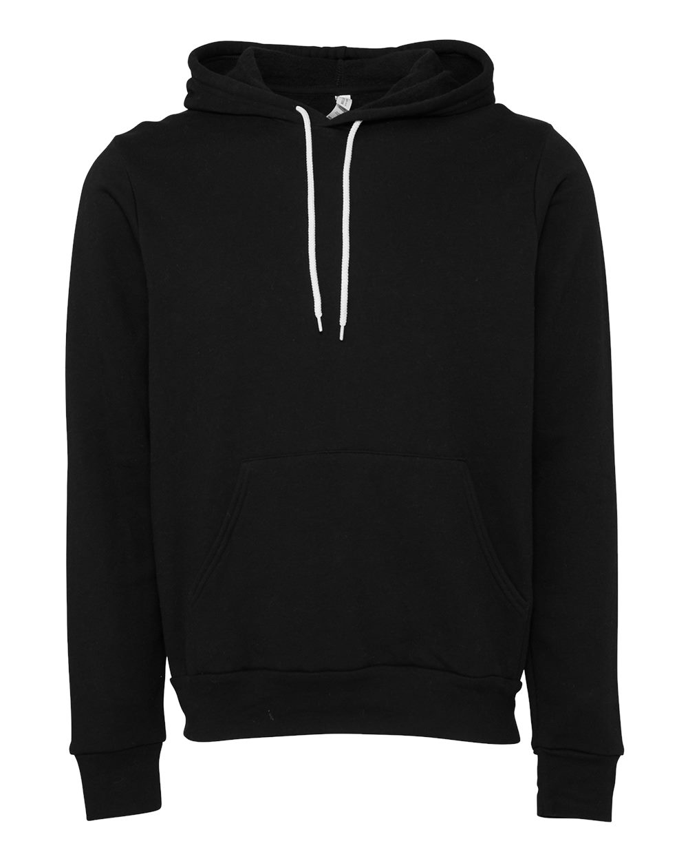BELLA+CANVAS ® Unisex Sponge Fleece Pullover Hoodie. BC3719 - DTG Black
