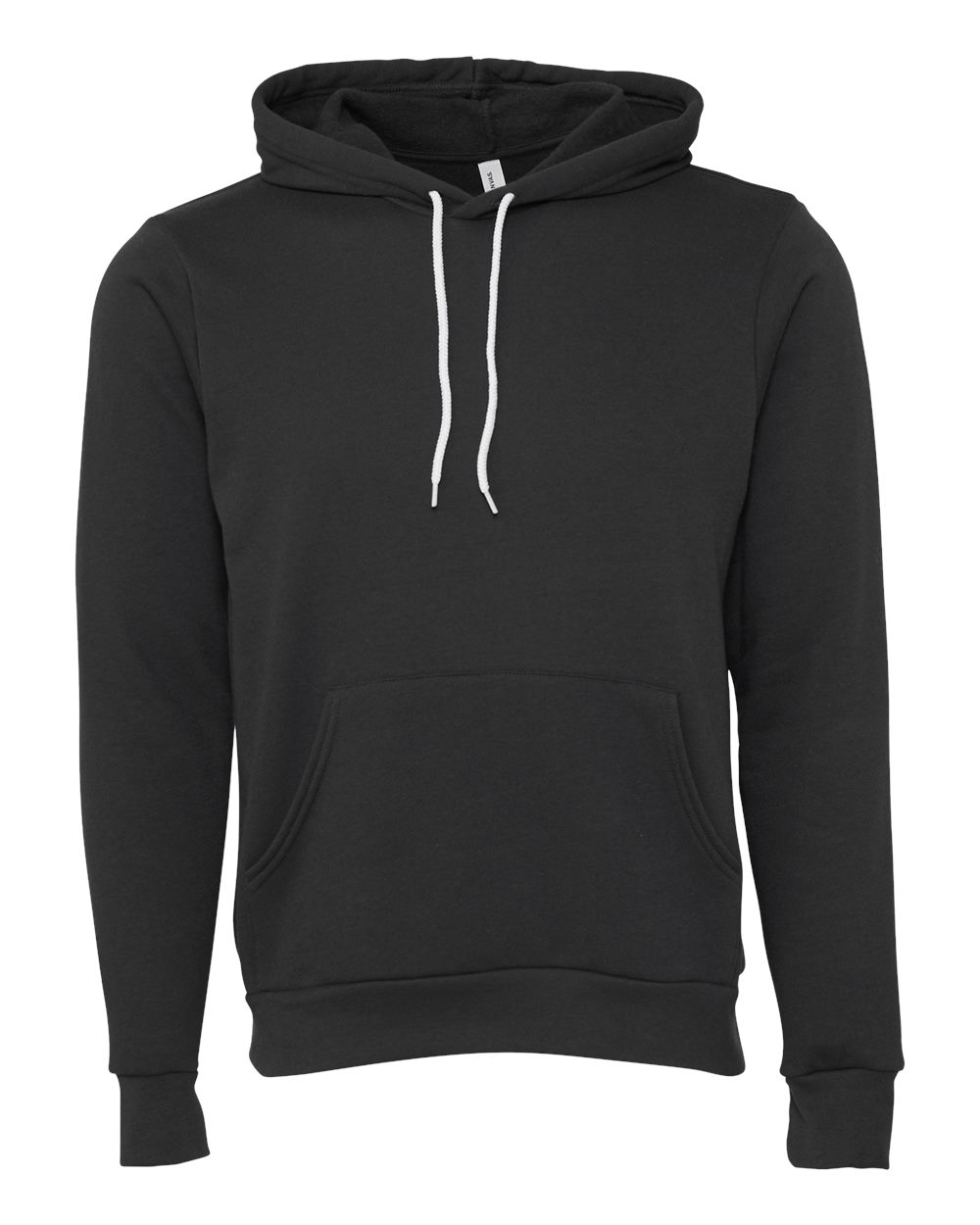 BELLA+CANVAS ® Unisex Sponge Fleece Pullover Hoodie. BC3719 - DTG Dark Grey