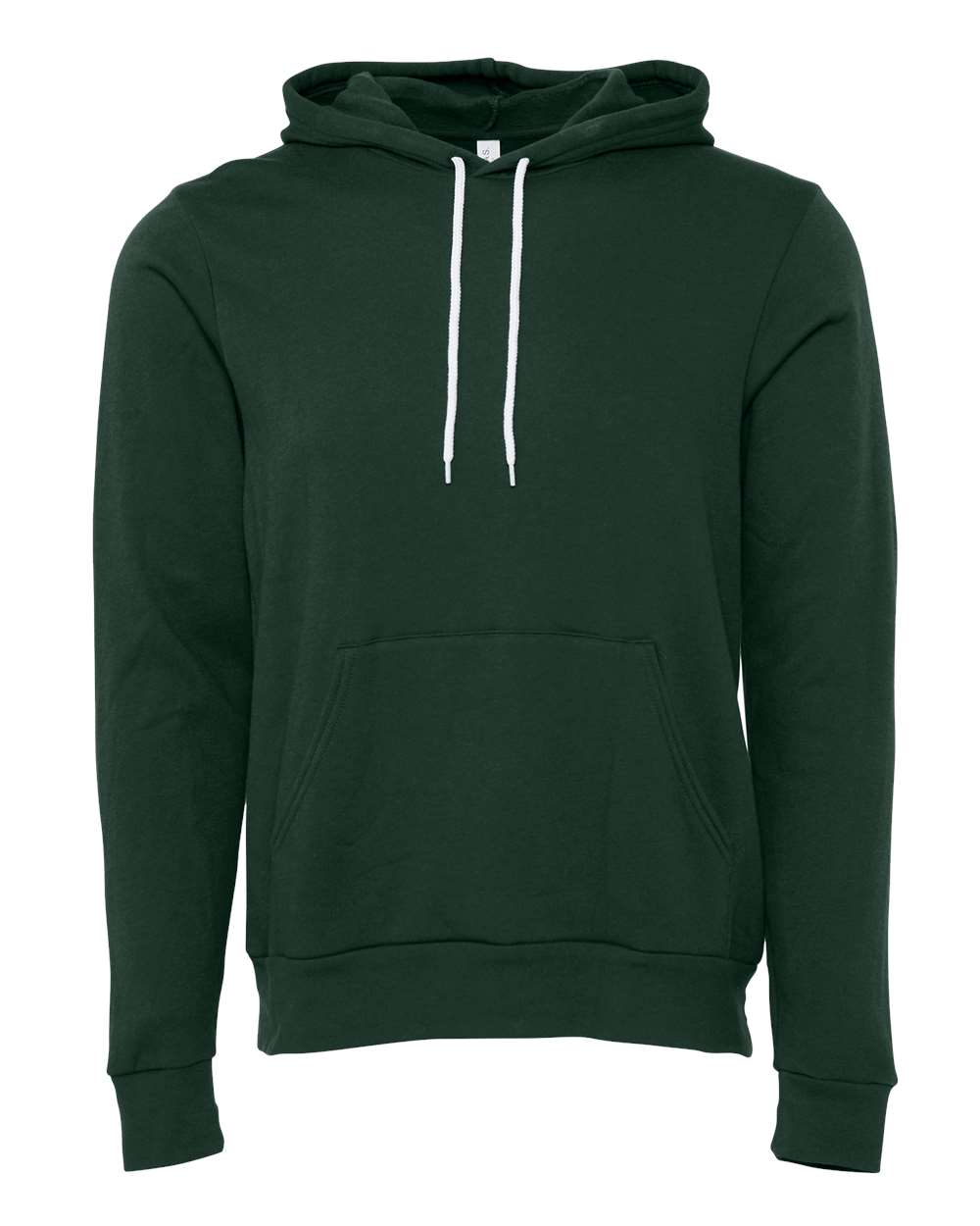 BELLA+CANVAS ® Unisex Sponge Fleece Pullover Hoodie. BC3719 - Forest