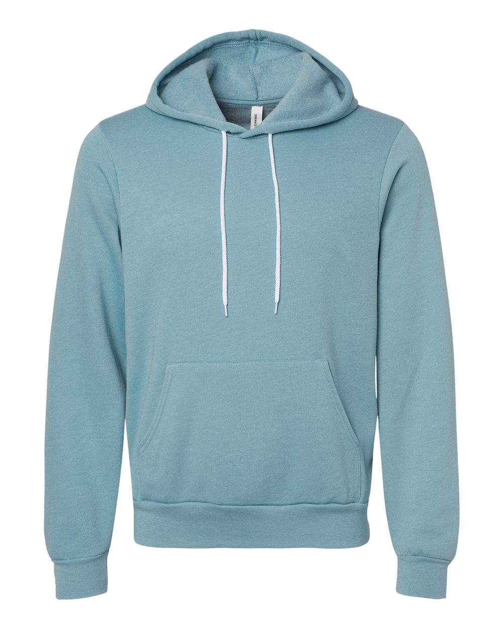 BELLA+CANVAS ® Unisex Sponge Fleece Pullover Hoodie. BC3719 - Heather Blue Lagoon