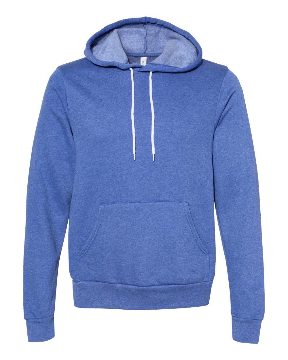 BELLA+CANVAS ® Unisex Sponge Fleece Pullover Hoodie. BC3719 - Heather Columbia Blue