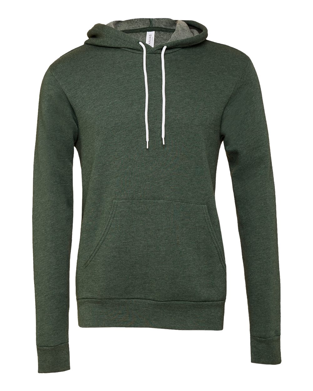 BELLA+CANVAS ® Unisex Sponge Fleece Pullover Hoodie. BC3719 - Heather Forest