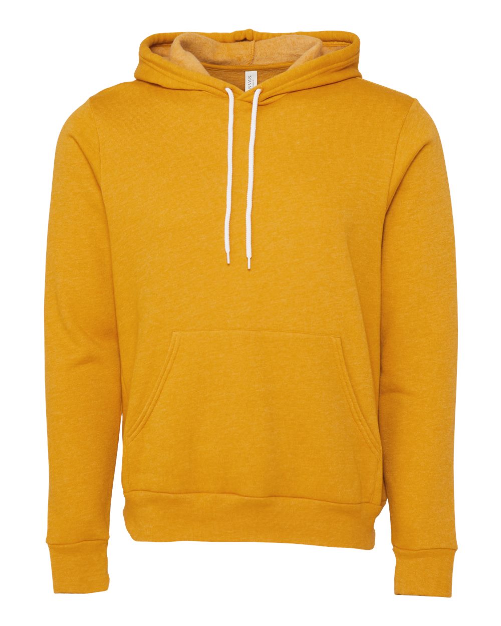BELLA+CANVAS ® Unisex Sponge Fleece Pullover Hoodie. BC3719 - Heather Mustard