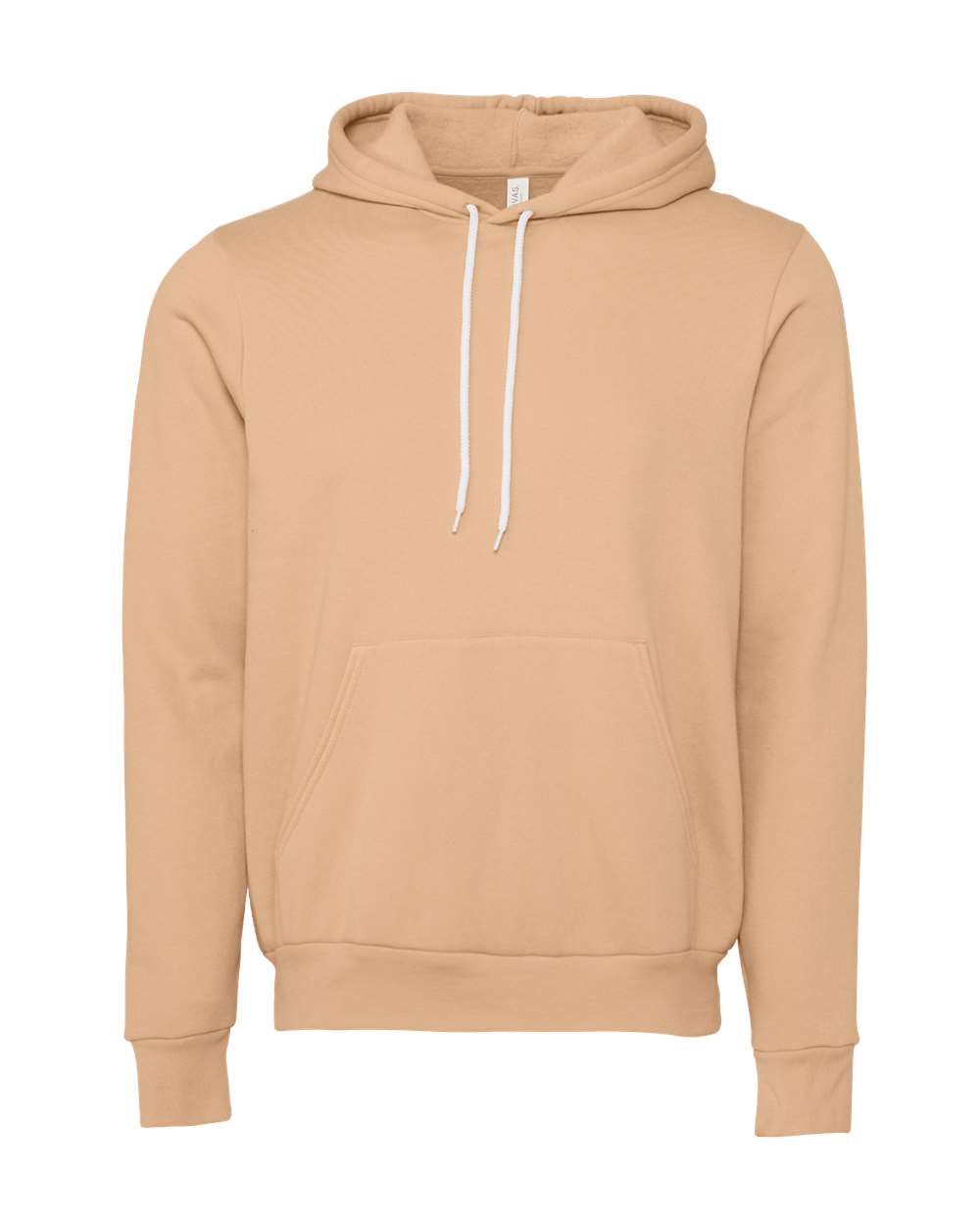 BELLA+CANVAS ® Unisex Sponge Fleece Pullover Hoodie. BC3719 - Heather Sand Dune