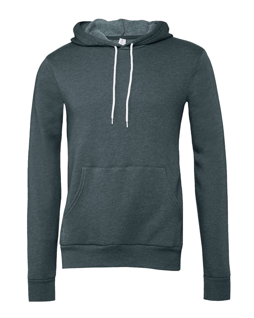 BELLA+CANVAS ® Unisex Sponge Fleece Pullover Hoodie. BC3719 - Heather Slate