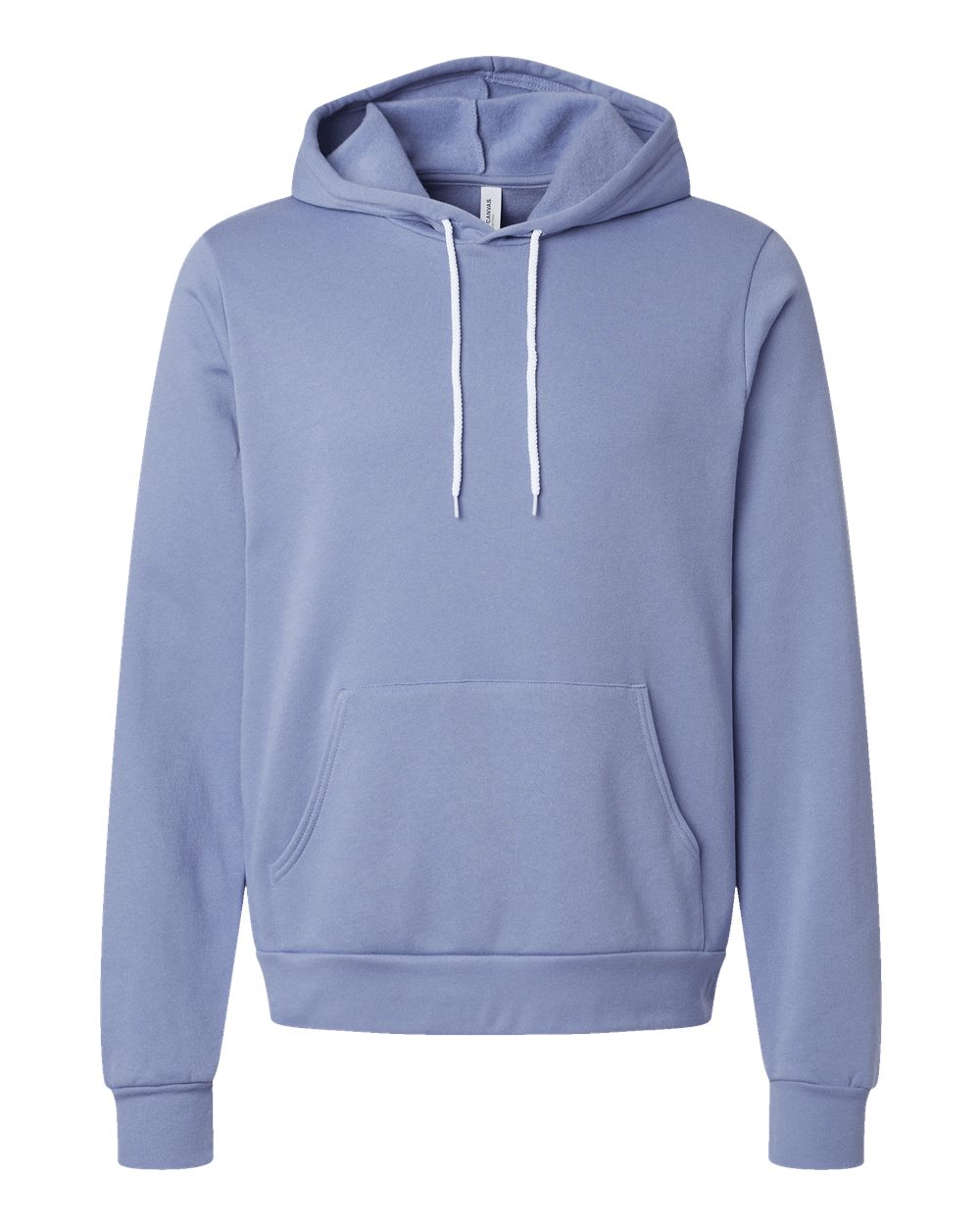 BELLA+CANVAS ® Unisex Sponge Fleece Pullover Hoodie. BC3719 - Lavender Blue