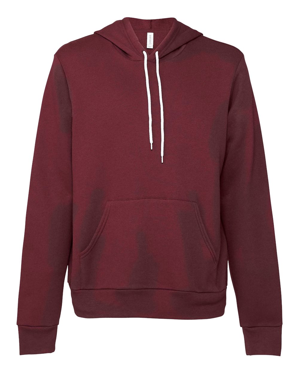 BELLA+CANVAS ® Unisex Sponge Fleece Pullover Hoodie. BC3719 - Maroon