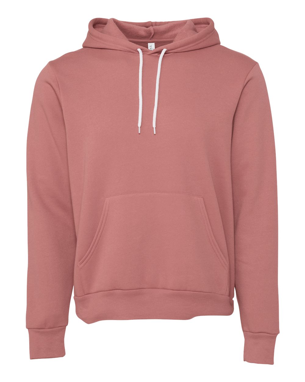 BELLA+CANVAS ® Unisex Sponge Fleece Pullover Hoodie. BC3719 - Mauve