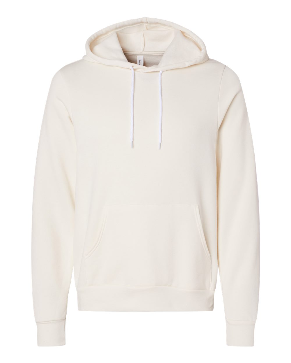 BELLA+CANVAS ® Unisex Sponge Fleece Pullover Hoodie. BC3719 - Natural