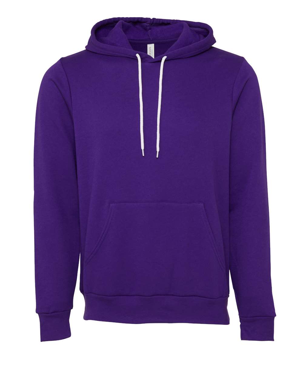 BELLA+CANVAS ® Unisex Sponge Fleece Pullover Hoodie. BC3719 - Team Purple