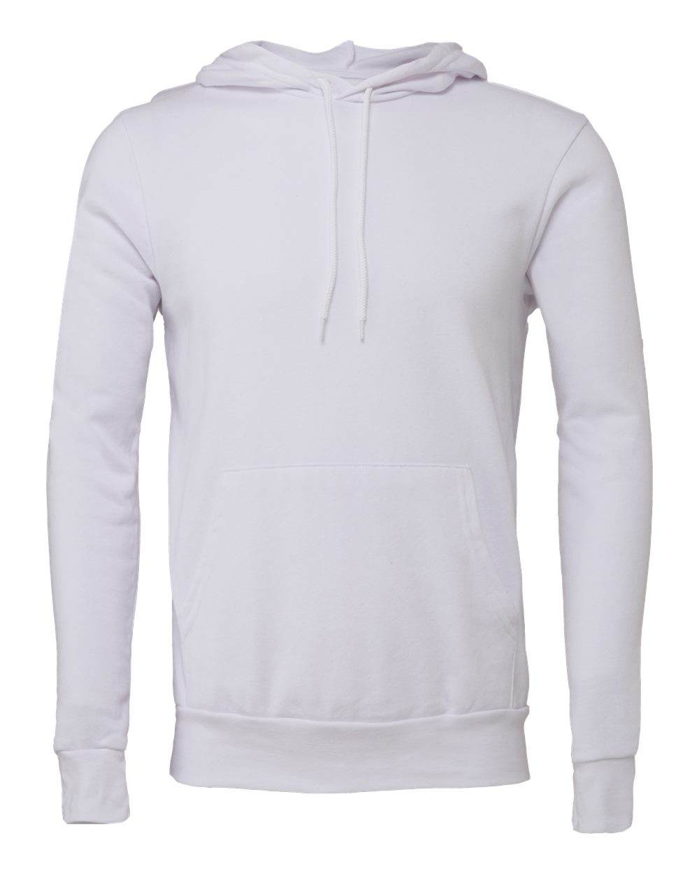 BELLA+CANVAS ® Unisex Sponge Fleece Pullover Hoodie. BC3719 - White