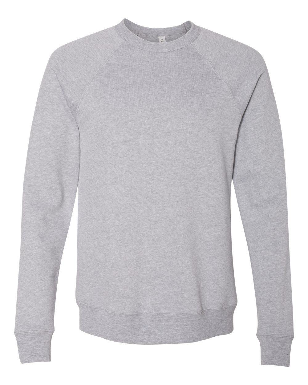 BELLA+CANVAS ® Unisex Sponge Fleece Raglan Sweatshirt. BC3901 - Athletic Heather