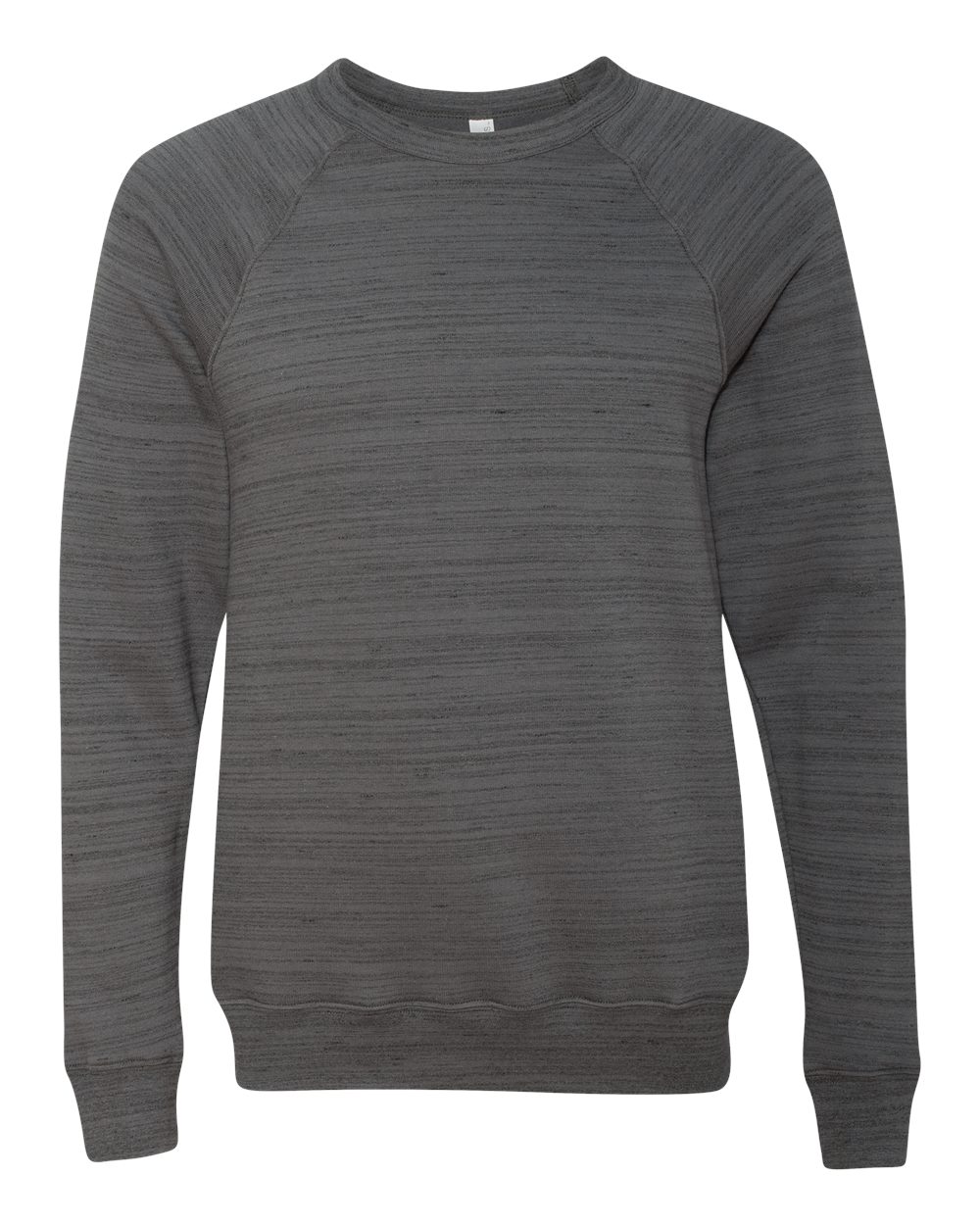 BELLA+CANVAS ® Unisex Sponge Fleece Raglan Sweatshirt. BC3901 - Dark Grey Marble