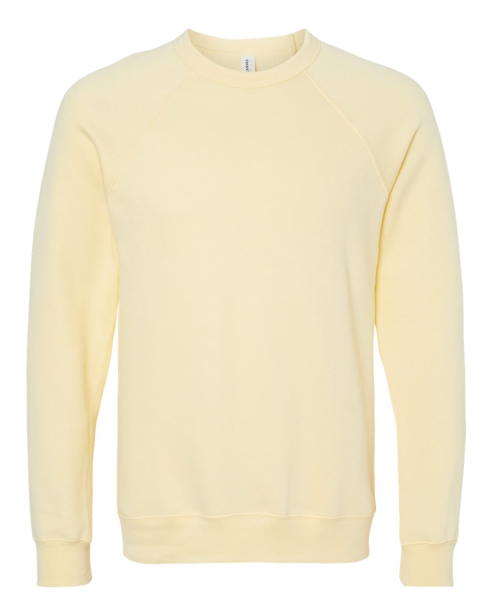 BELLA+CANVAS ® Unisex Sponge Fleece Raglan Sweatshirt. BC3901 - French Vanilla