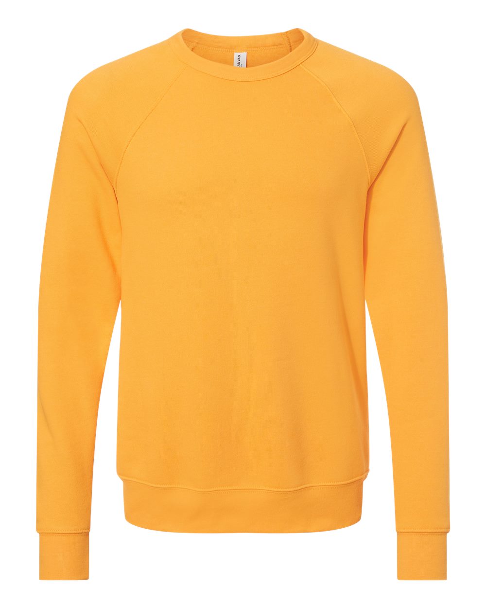 BELLA+CANVAS ® Unisex Sponge Fleece Raglan Sweatshirt. BC3901 - Gold