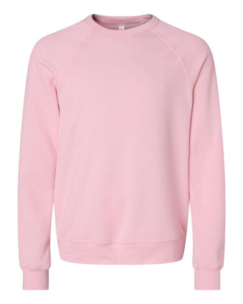 BELLA+CANVAS ® Unisex Sponge Fleece Raglan Sweatshirt. BC3901 - Pink